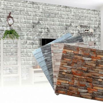 Peel and Stick Laminate Wall Panels and 3D Wallpaper