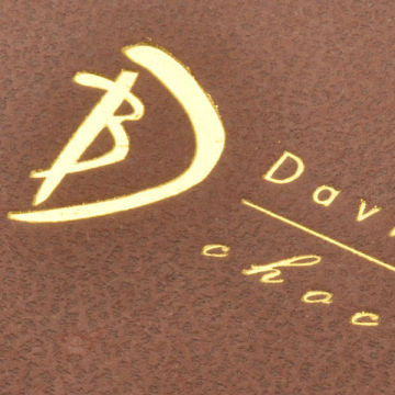 Stamping logo paper box for chocolate
