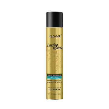 OEM/ODM Percuma Anti-Frizz Semburan Rambut Kuat Kuat