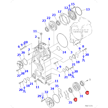 Loader WA700-3 Bearing 428-15-13340