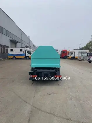 New Electric hook lift garbage truck