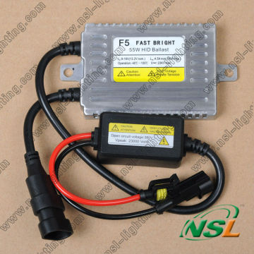 NEW F5 0.1s Fast Bright AC Quick Start Ballast HID Xenon Silm Ballast 55W