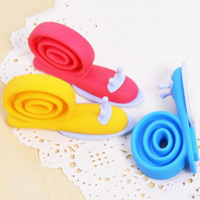 Safety Doorways New 3pcs Cute Cartoon Snail Silicone Wedge Doorstops Stopper Children Baby Safety Protector Doorway Gates