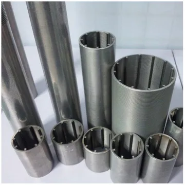 Stainless Steel Water Well Screen: Johnson Wedge Wire Screen & Wire Wrap Filter Mesh