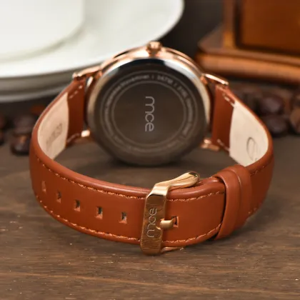 chinese brands oem leather mens wrist watch