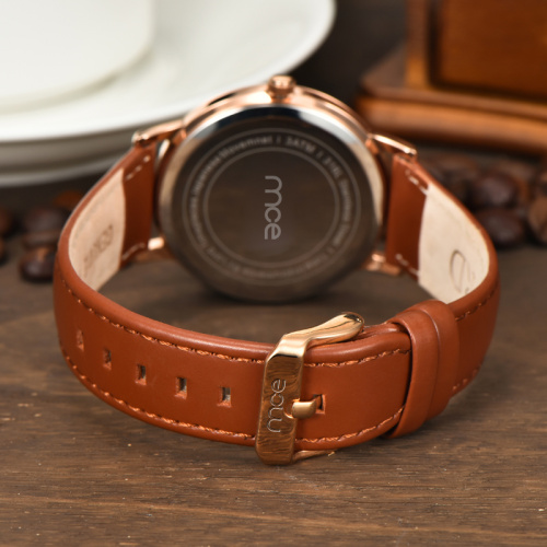 stainless steel back  japan movt quartz watch