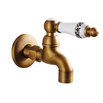 Wall-Mounted Bathroom Cold Water Faucet with Filter Tap