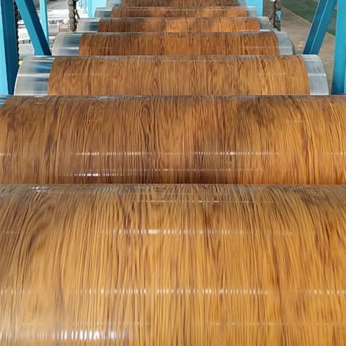 Надрукаваны 3D драўняны выгляд збожжавы метал