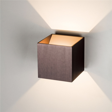 Luxueuse application murale en bronze Light LED LED pour la chambre et le salon