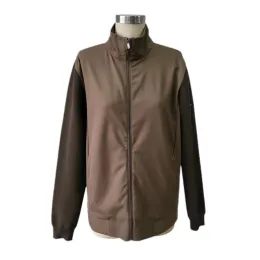 Men's casual Long sleeve top neck jacket