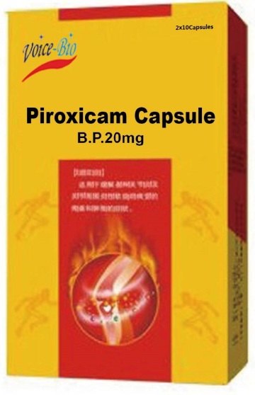 GMP piroxicam capsules for menstrual cramps