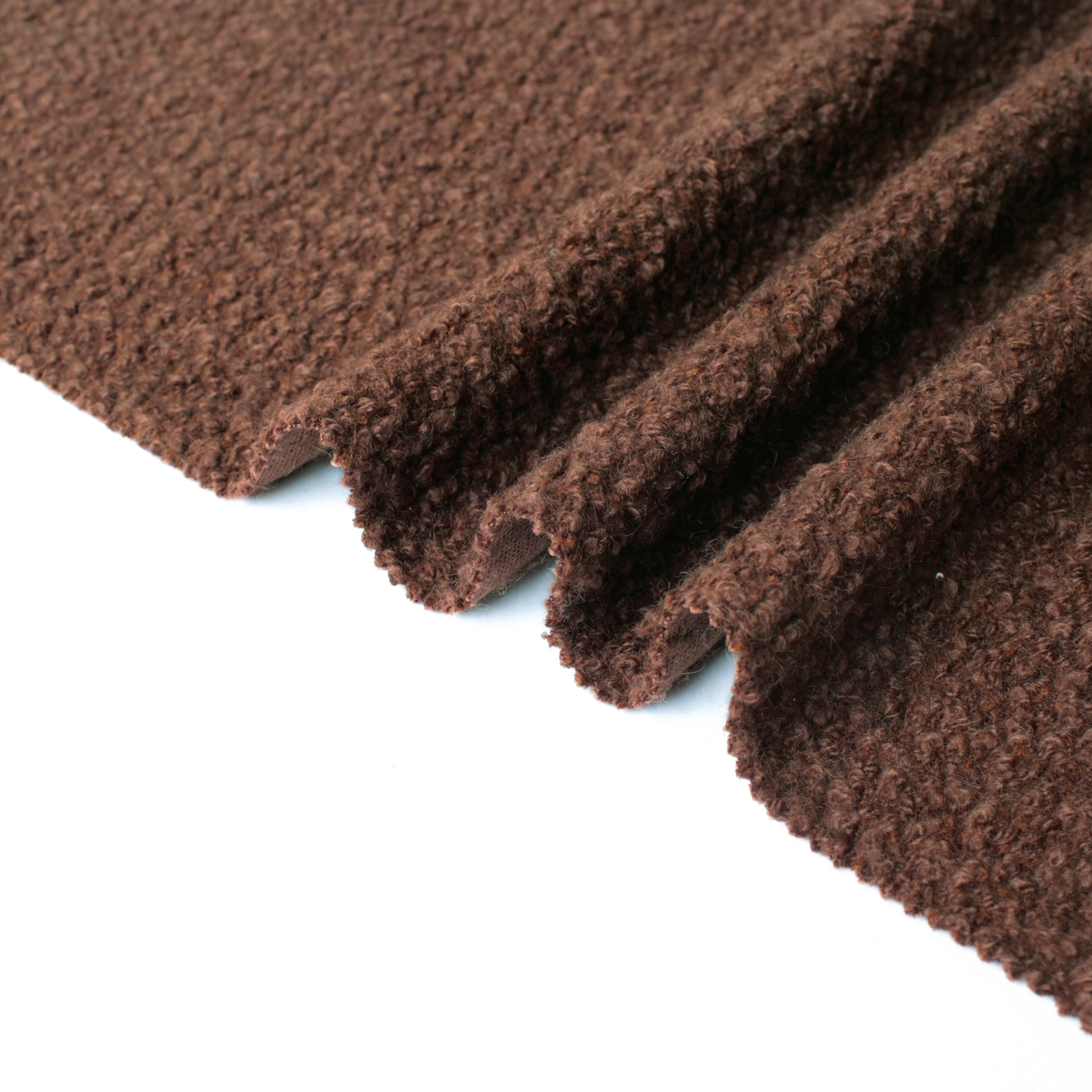 Wool Polyester Sequin Fabric