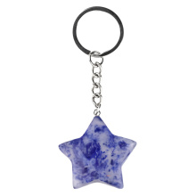 Sodalite 30mm Star Pendant Pendant Keychain