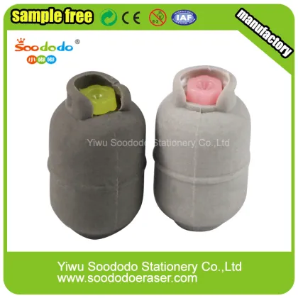 Blue Gas Mask Shaped Eraser ,school use eraser