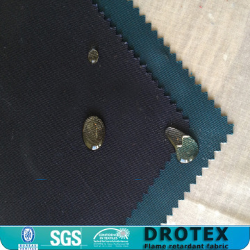 Cotton polyester fire resistant and water proof fabric for workwear
