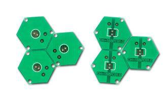 Green Single layer 1OZ HASL Prototype PCB Boards FR4 Quick