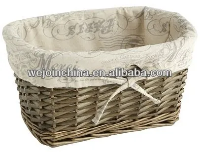 Wicker Basket Liners Wicker Storage Basket