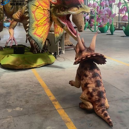 Gambar Triceratops Robot Kustom