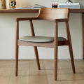 Modern Indoor Wooden Dining Chair Solid Wood