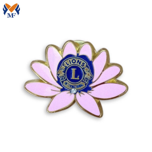 Lencana Pin Pin Lapel Pink Sunflower Pink Sunflower