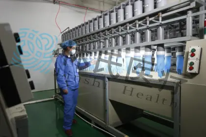 Work Protective Gloves Waterproof Oil proof Blue gloves