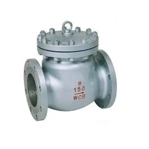 Cast steel 6 Inch class 150 check valve