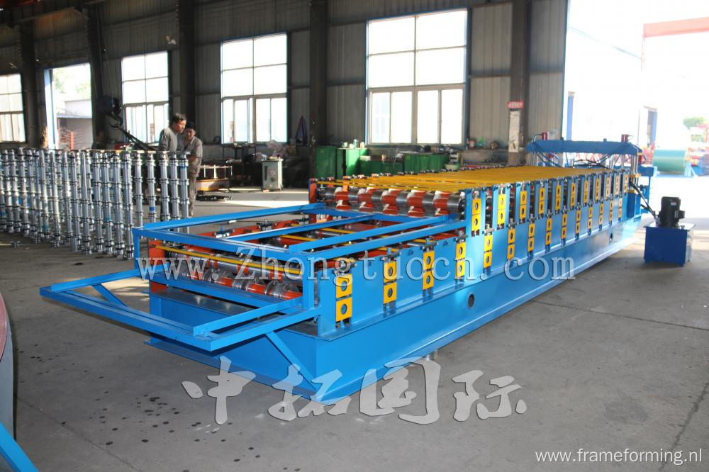 Double Layer Colored Steel Roof Tile Making Machine