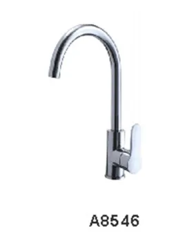 Chrome Industrial Single Handle One Hole Faucet