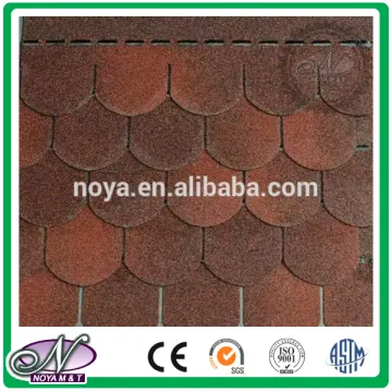 Excellent anti-load performance red asphalt shingles for wholesales