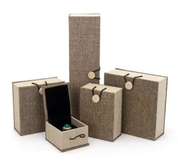 Customized Jewelry Packaging Unique Design Wooden Vintage