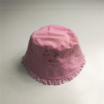 Kids Custom Embroidery Cotton Bucket Hat