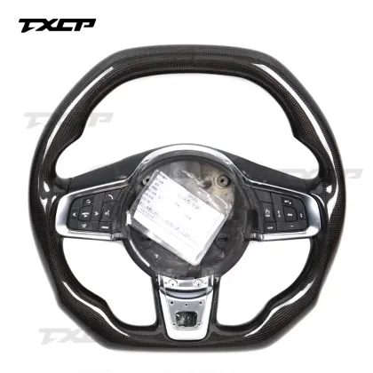Fit For Jaguar E-PACE XE XEL XFL XJ F-TYPE XF F-PACE Ftype Carbon Fibre Steering Wheel