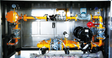 Wall-Mounted Gas Metering Cabinet