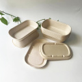 500ml bagasse tray container