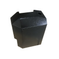Fabricação de chapas metálicas personalizadas SPCC Black Powder Coating