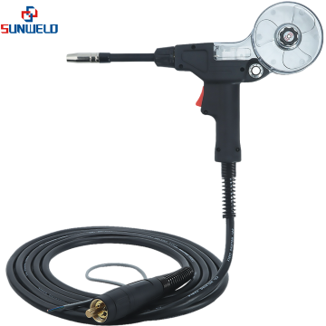 XL SP PRO AT150 Пистолет за макара с регулируем ток 10 фута (3,0 м) врата Подвижен тип евро конектор