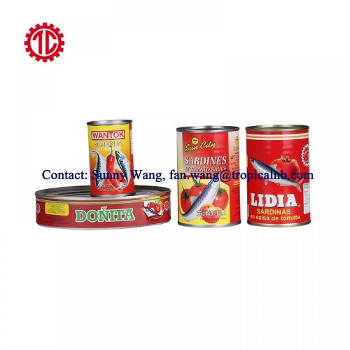 Customer Sizes And Packing Canned Sardine Hot Chili