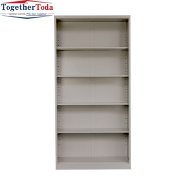 Modern Metal Open Shelf File Magazine Office Cabinet Filing Cupboard with Adjustable Shelves for Office