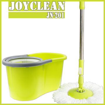 Joyclean As Seen On TV Pedal Free Smart Floor Cleaning Microfiber 360 Spin Magic Mop