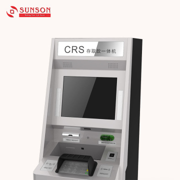 Serviziu cumpletu Funziunale Funzione CDM Cash Deposit Machine