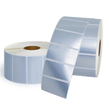 Selbstkleber Pet Silver Matt Label Roll