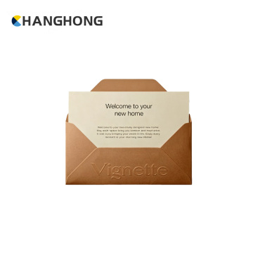 Embossed Kraft Envelope Card Kit