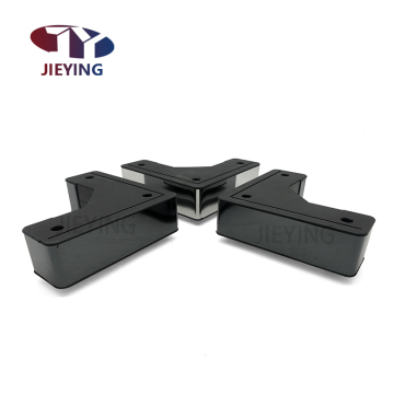 Raccords de jambes de meubles en nylon et ABS en plastique pour un fort soutien