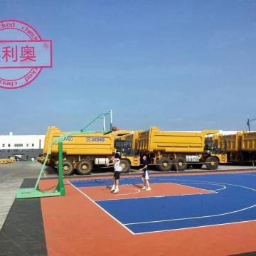 多目的PP連動スポーツタイルバスケットボールコートタイル