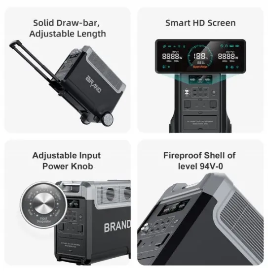 Battery Outdoor 3600W Portable Power Station