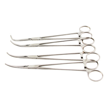 VATS surgery instruments simple joints curved dissector