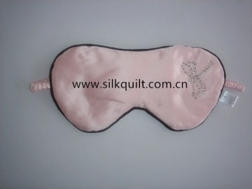 100% charmeuse silk eye mask Eco-friendly