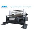 MESIN SLITTING LLDPE DENGAN FRICTION SHAFT