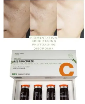 Inno. Innoaesthetics RESTRUCTURER attenuates fine lines wrinkles evens the skin tone