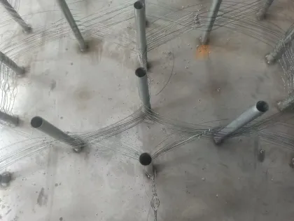 Tank Barrier Steel Wire Mesh for Battlefield Defense